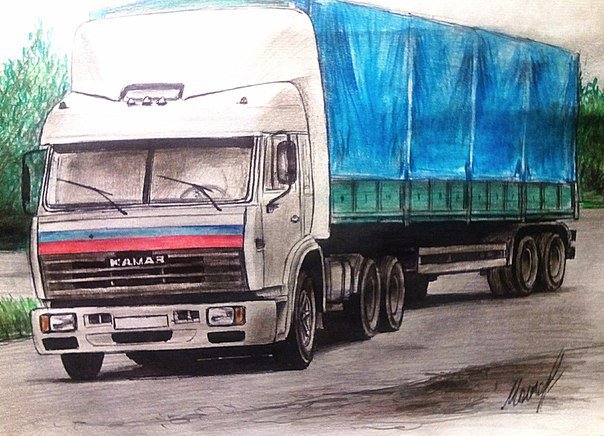 КАМАЗ 54115 Автодизайн
