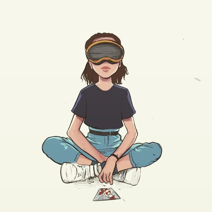Милли Бобби Браун рисунок