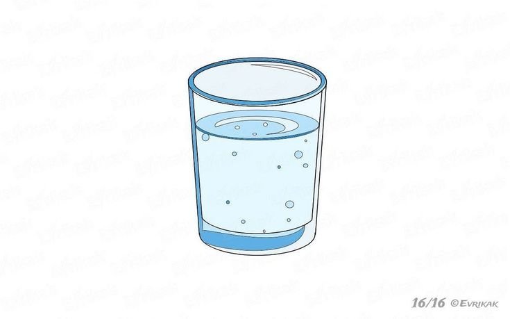 Стакан воды