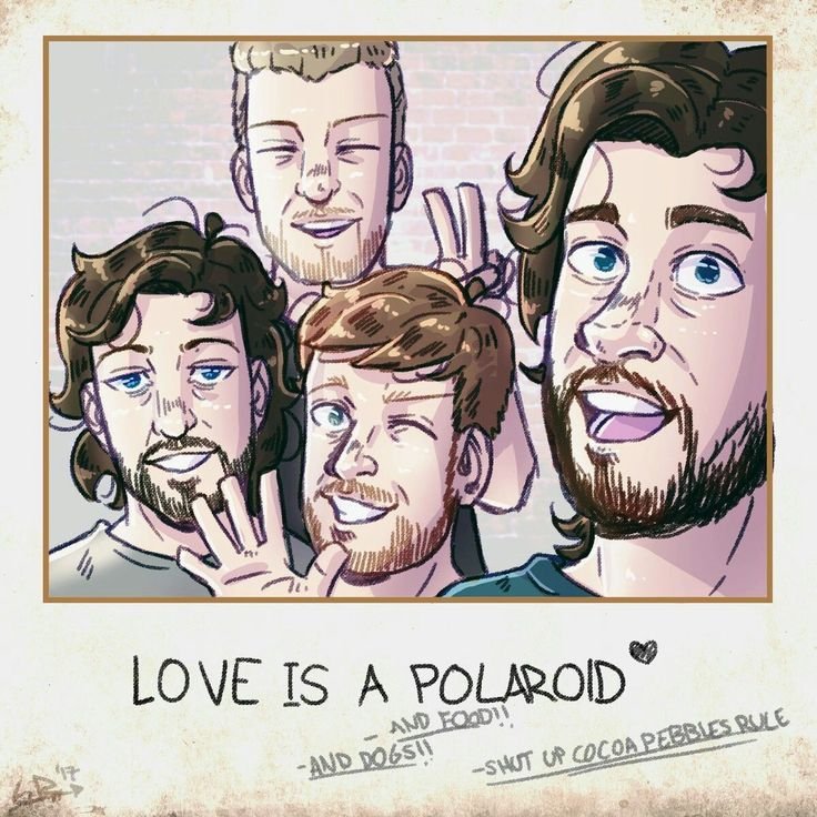 Imagine Dragons рисунки