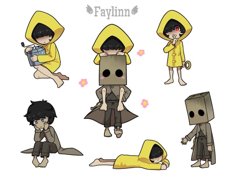 Little Nightmares 2 mono и шестая шип