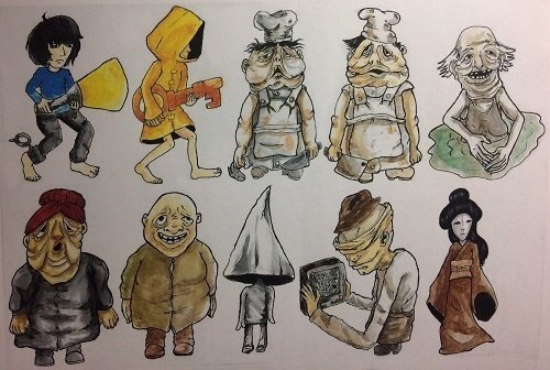 Тощий человек little Nightmares 2