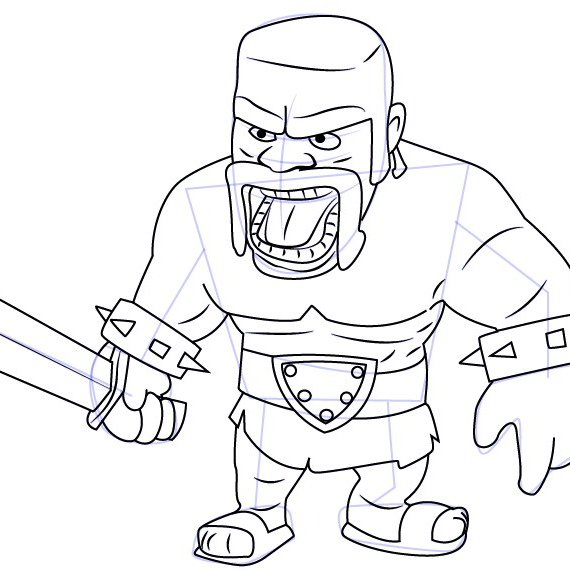 2d-персонажа из игры Clash Royale