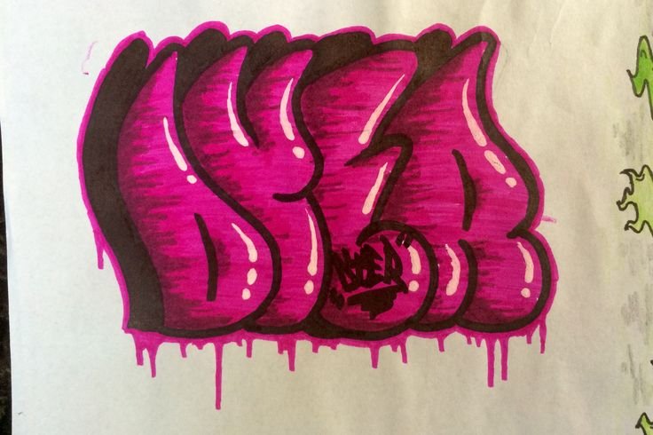 Граффити рисунки