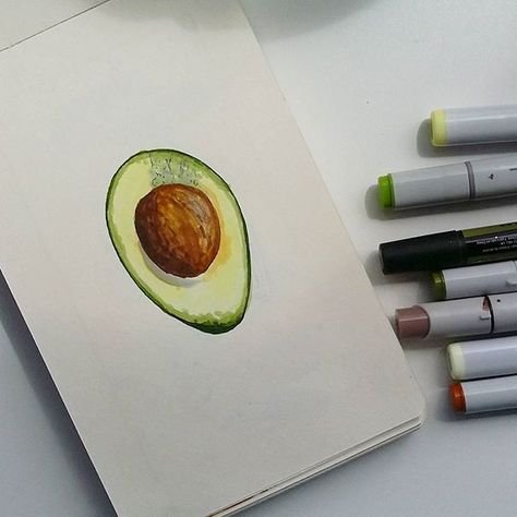 Скетчинг спиртовыми маркерами для начинающих