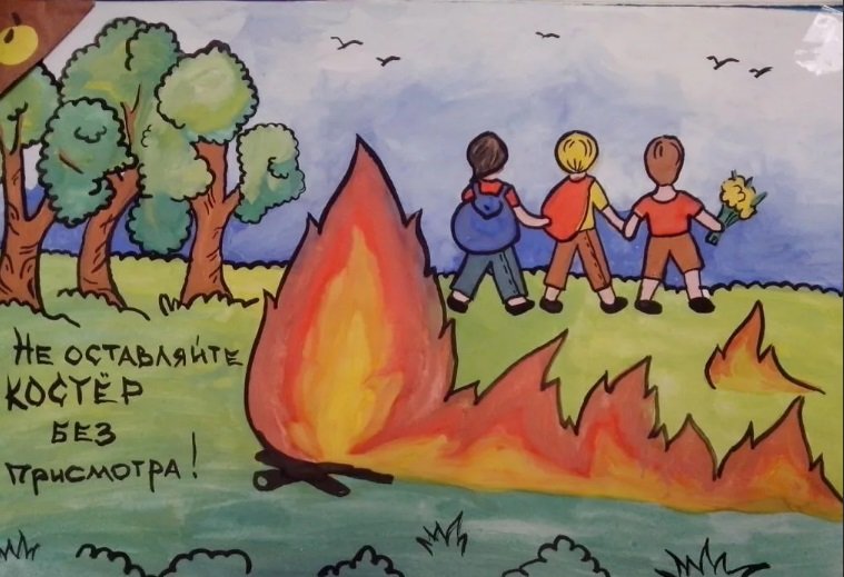 Рисунок по теме противопожарная безопасность