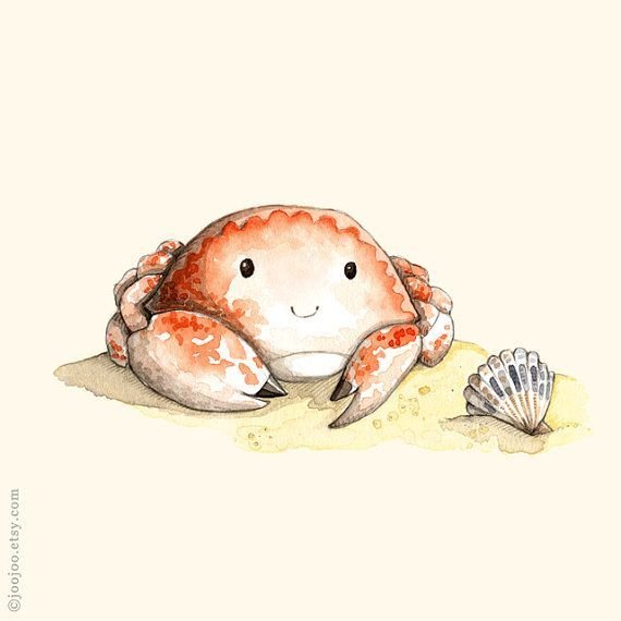 Милый Крабик арт
