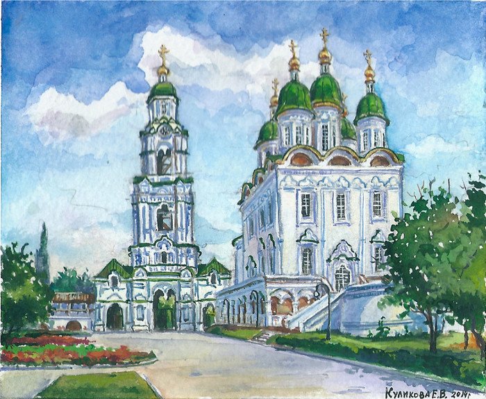 Рязанский Успенский собор. Картина