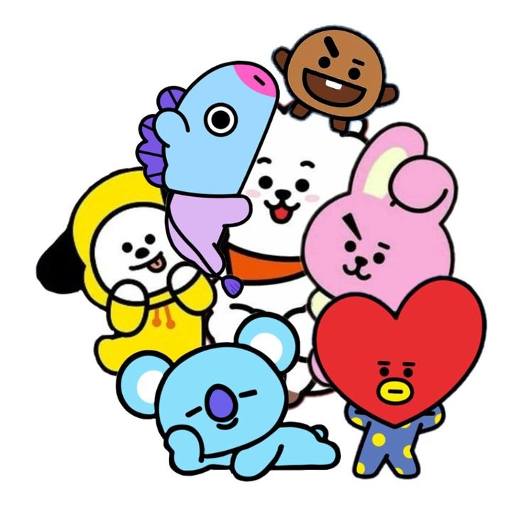 Персонажи БТС bt21 тата