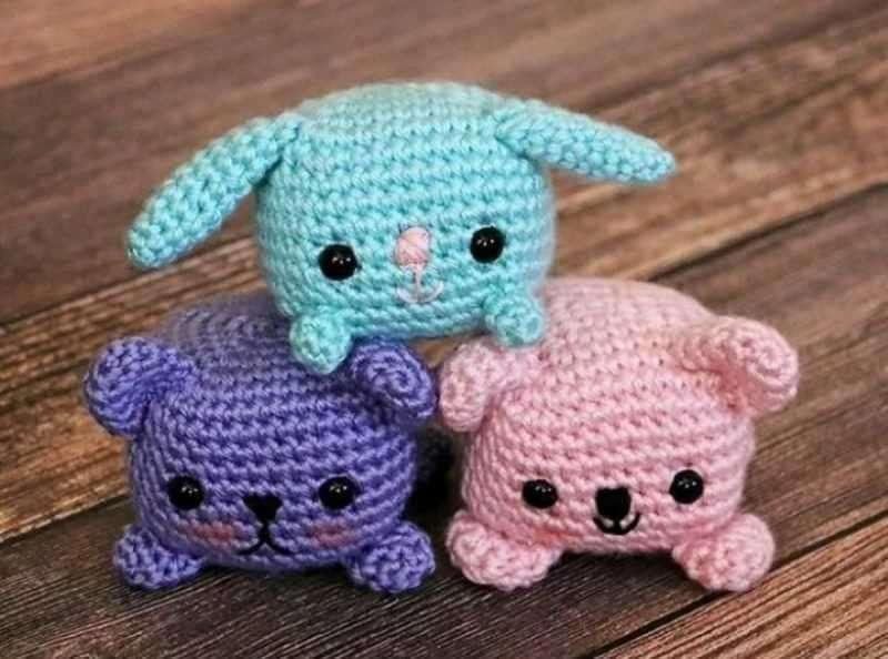 Вязаные игрушки для начинающих