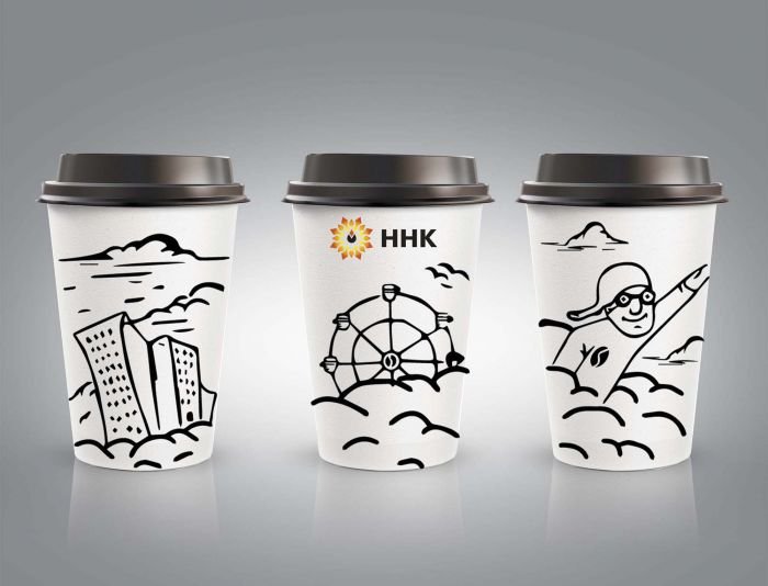 Дизайнерские стаканы для кофе