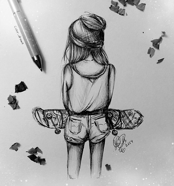 Подростковые рисунки