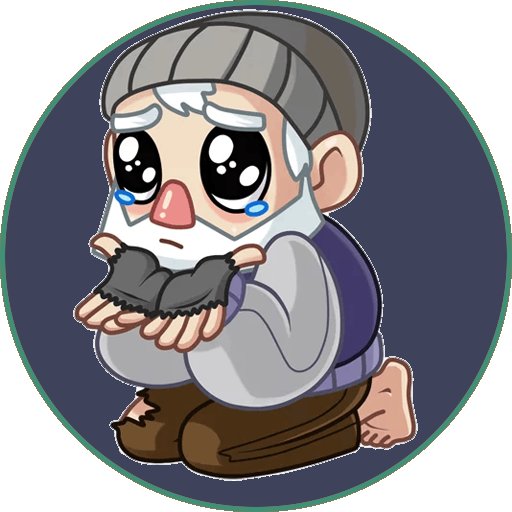 Бомж мультяшный