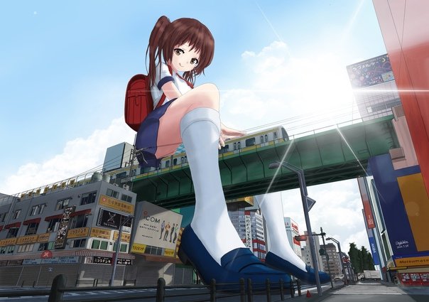 Макрофилия великанши