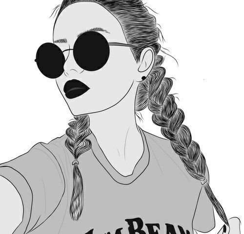 Классные рисунки девушек