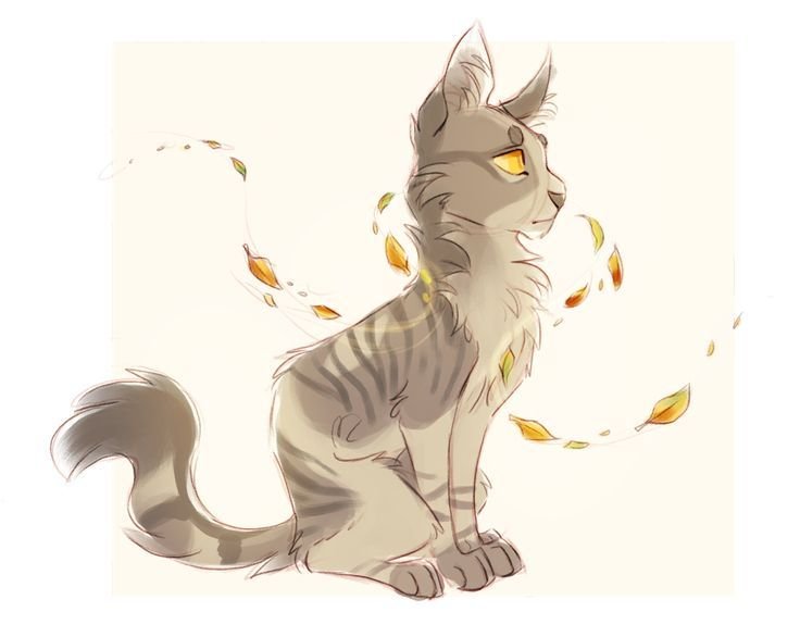 Кошка арт коты Воители