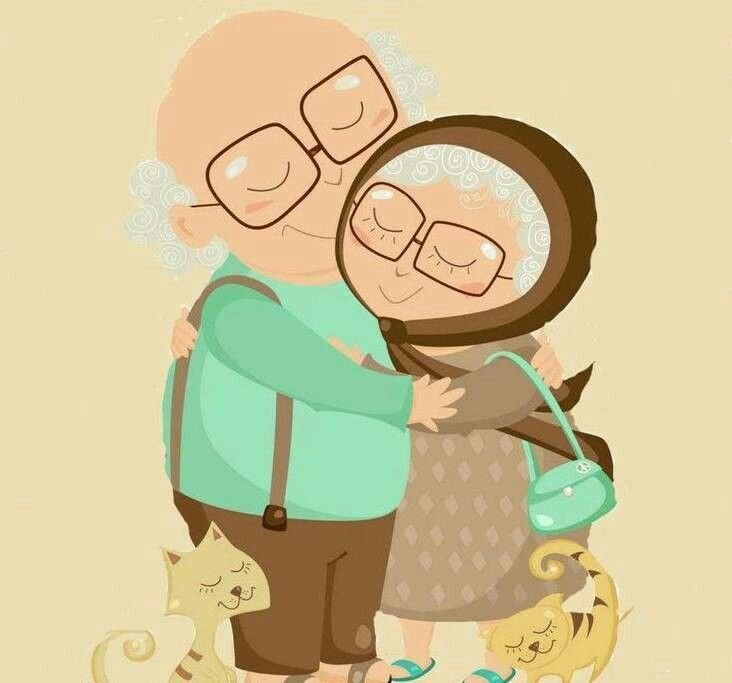 Изображение бабушки и дедушки