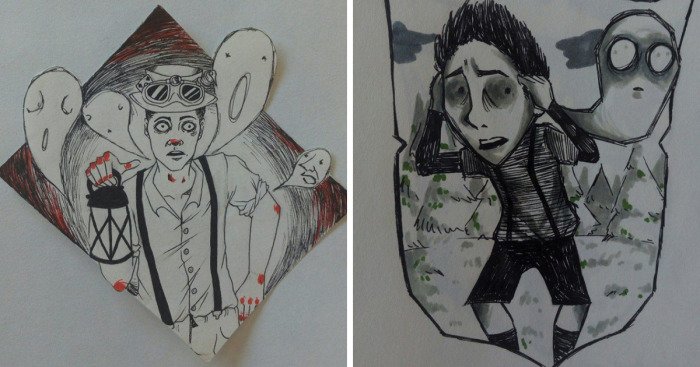 Идеи для параноид рисунки