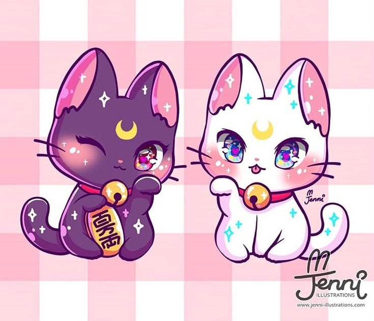 Аниме котики