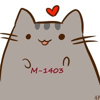 Котик с сердечком для срисовки