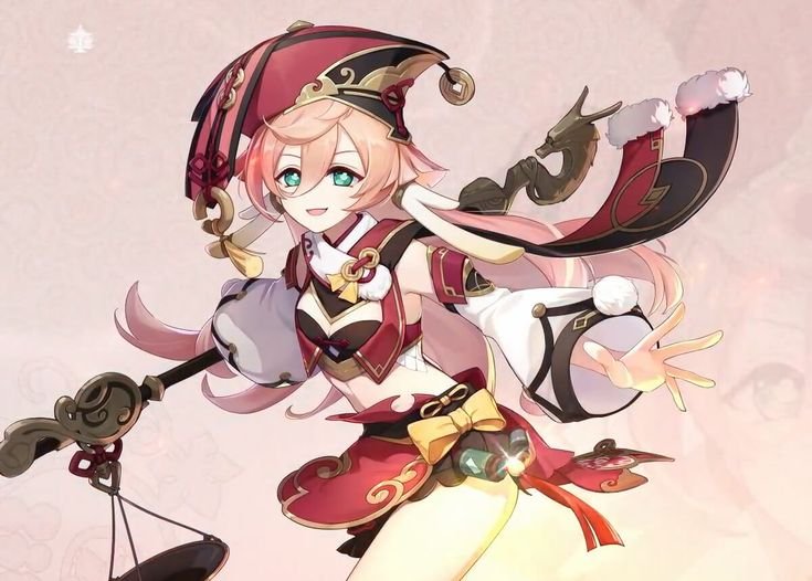 Геншин Импакт Ян фей арт