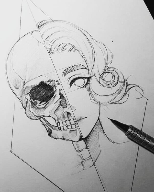 Необычные рисунки карандашом