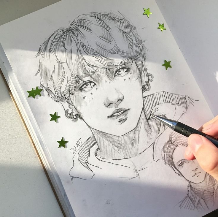 Bts красивые арты