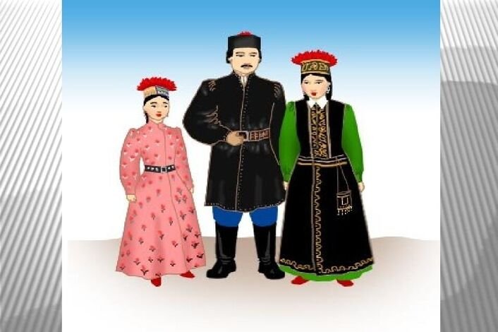 Калмыцкий национальный костюм национальный костюм народов России