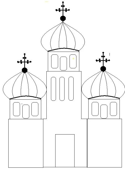 Рисунки храмов карандашом