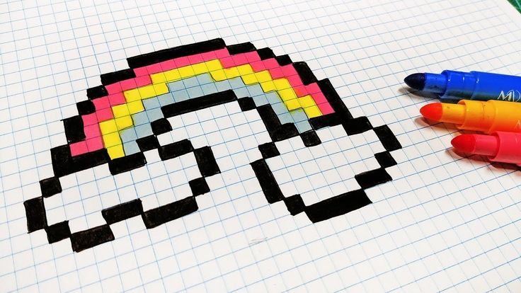 Простые по клеточкам pixel
