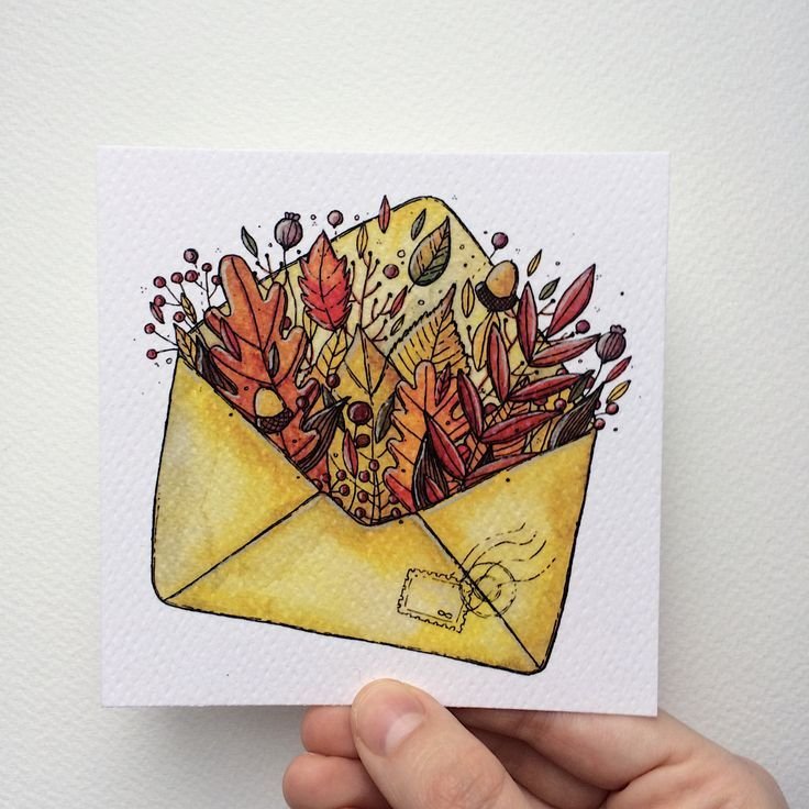 Рисунки в скетчбуке