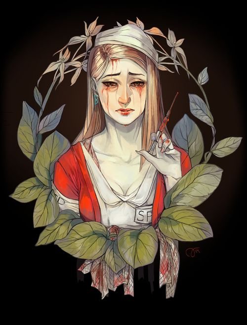 Лиза гарленл Silent Hill арт