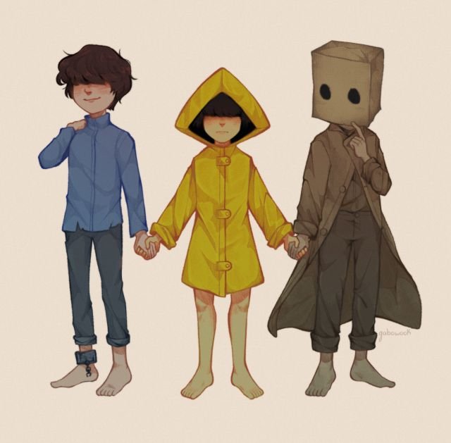 Little Nightmares mono Art
