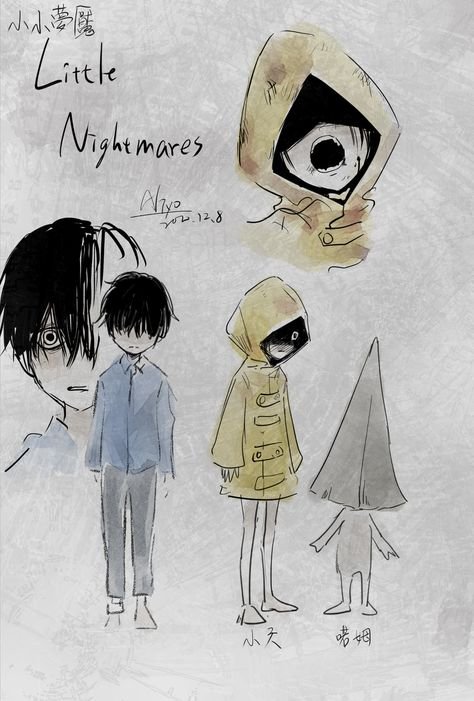 Little Nightmares милые арты