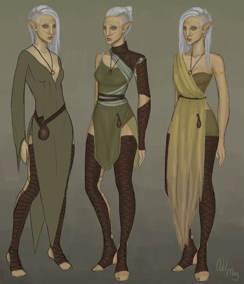 Dragon age Inquisition одежда эльфов