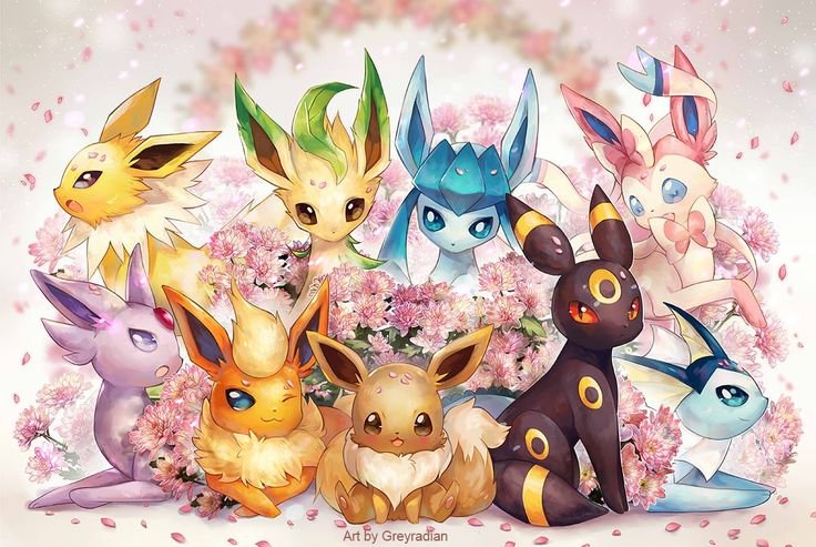 Покемон Eevee Эволюция