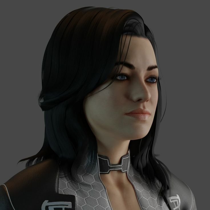 Miranda Lawson 3d