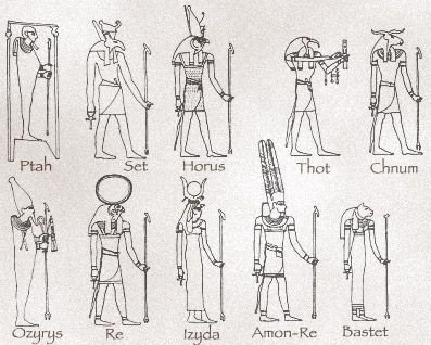 Рисунок Бога Египта 5 класс история