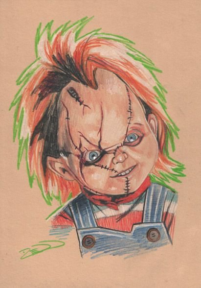 Фан арт чаки