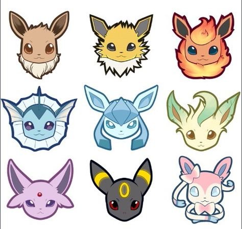 Eevee Эволюция Pokemon