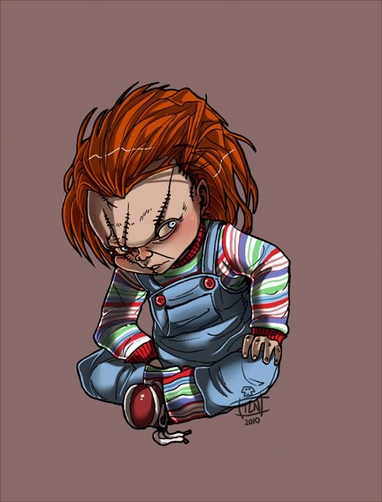 Кукла Чаки хуманизация