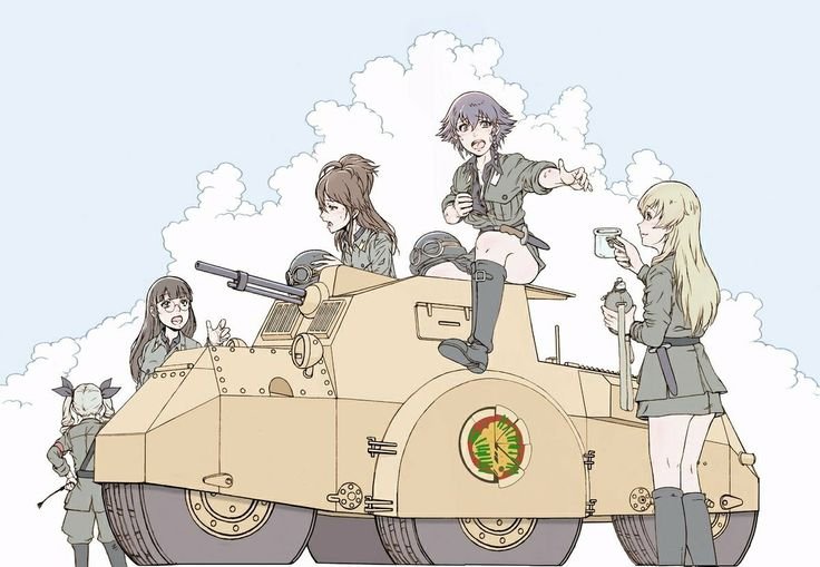 Girls und Panzer Анцио