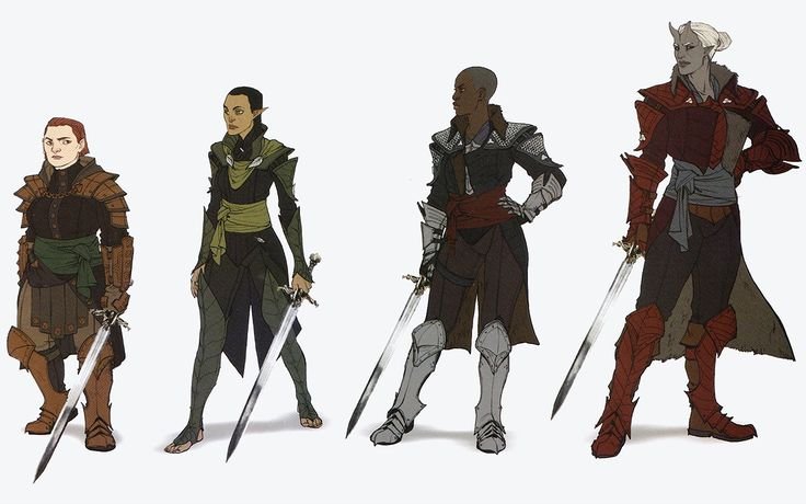 Концепт арт Dragon age Inquisition