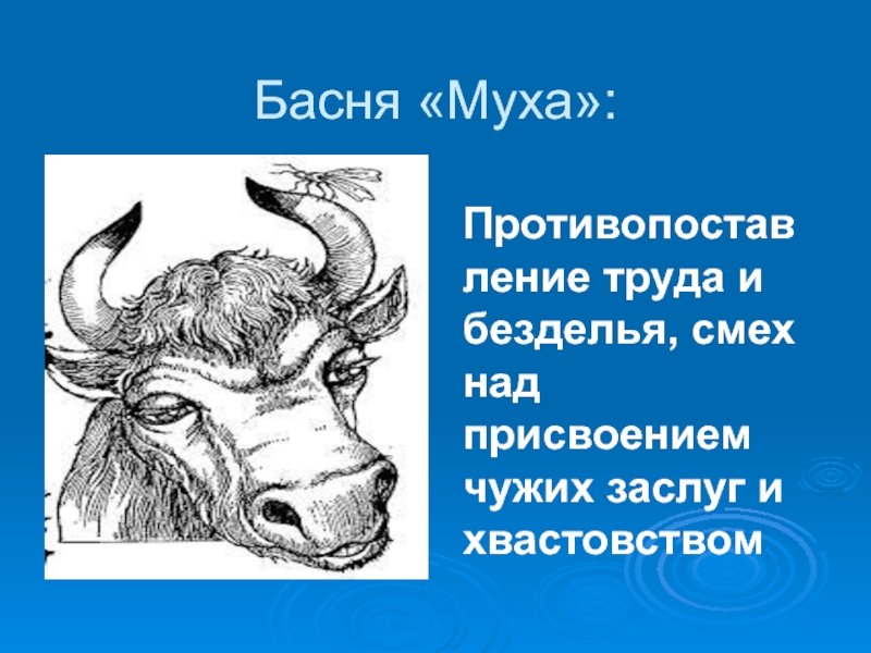 Иван Дмитриев Муха басня
