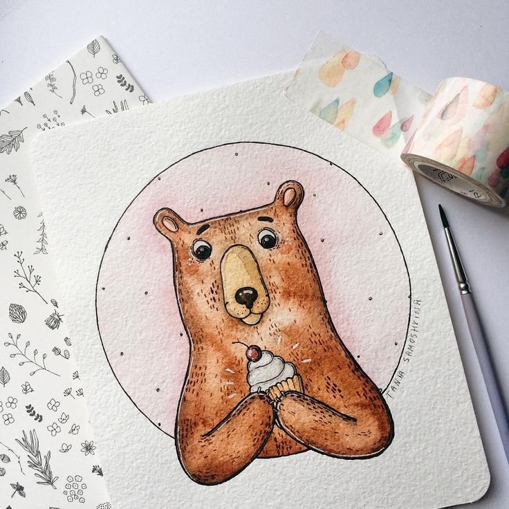 Рисунки для скетчбука милые и легкие