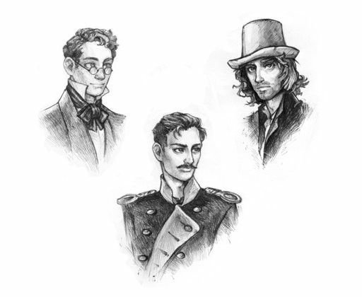 Раскольников и Разумихин арт