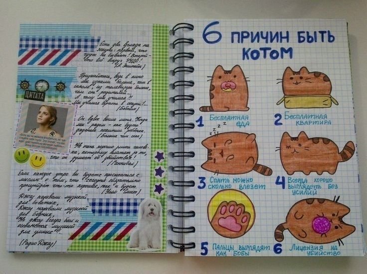 Интересные идеи для личного дневника