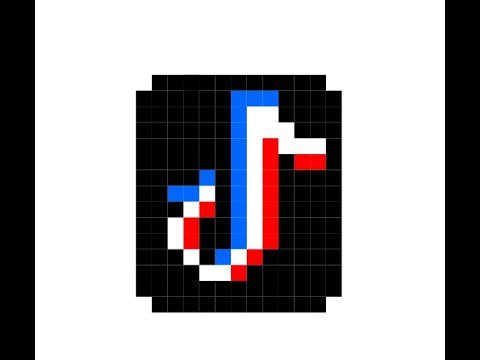 Из тик тока легкие по клеточкам