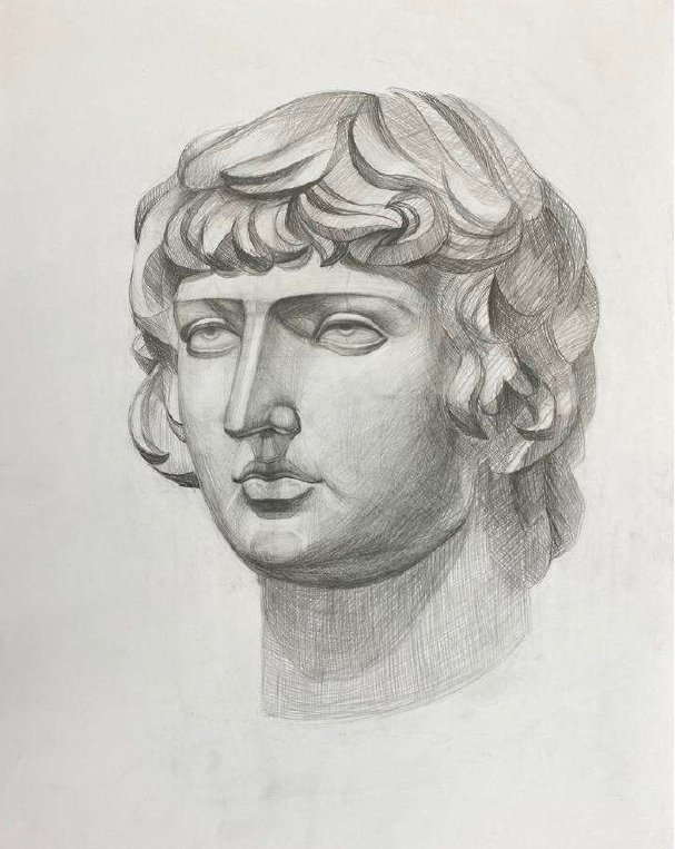 Рисунок головы архитектура