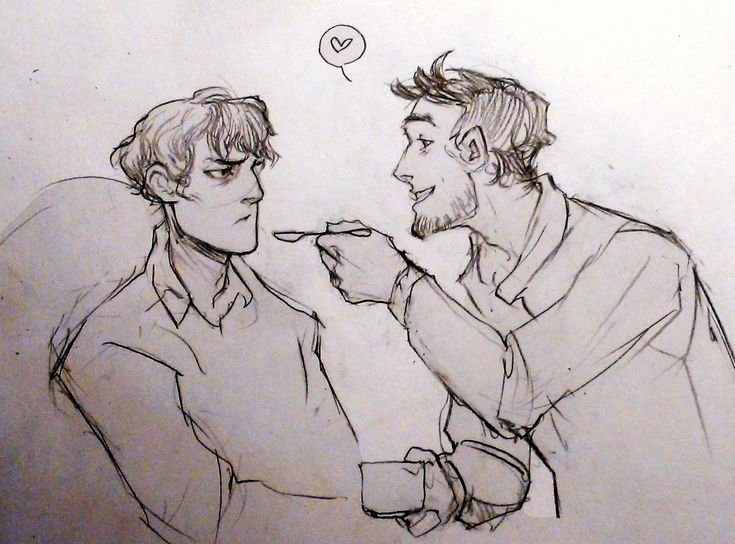 Родион Раскольников арт и Разумихин